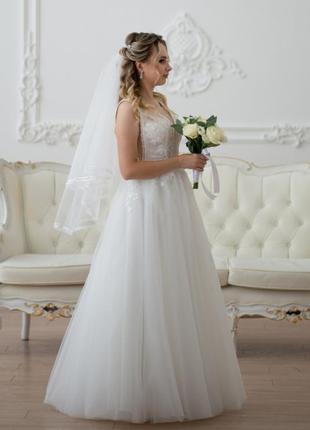 Весельное платье,нареченное, белое платье, свадебное платье, невесое4 фото