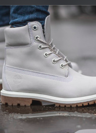 Черевики timberland LEATHER 6 inch premium boot waterproof. оригінал