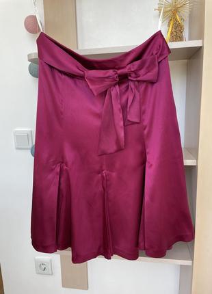 Шелковая юбка karen millen 95% шелк