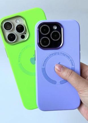 Чохли силіконові з magsafe для iphone (20 варіантів)3 фото