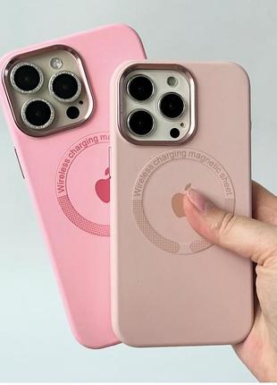 Чохли силіконові з magsafe для iphone (20 варіантів)