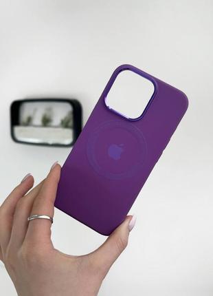 Чохли силіконові з magsafe для iphone (20 варіантів)7 фото