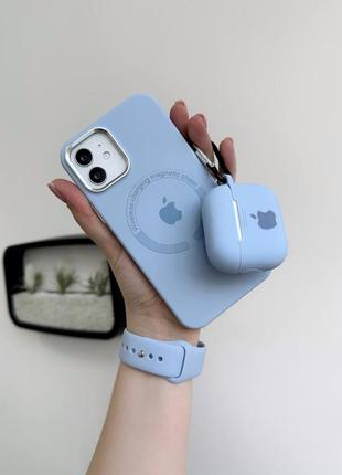 Чохли силіконові з magsafe для iphone (20 варіантів)4 фото