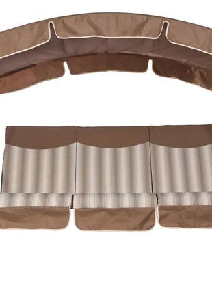 Комплект подушок для гойдалки ost-fran barcelona texsilk 170x110x10 см, тканина 1503/2709