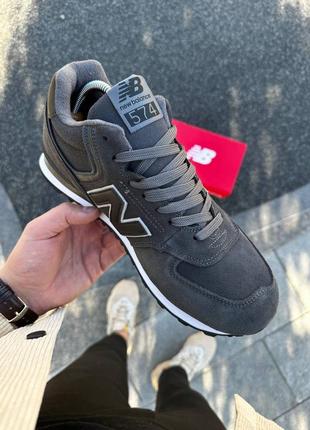 Зимние кроссовки new balance 574