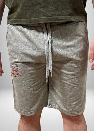 Шорты мужские трикотажные daniel jones серые артикул: shorts0014