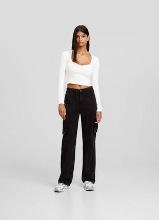 Джинсы женские, размер 34, фирмы bershka
