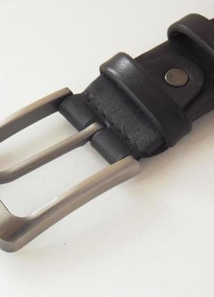 Кожаный мужской ремень классический