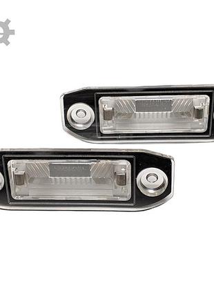 Плафон підсвітки номера s60 volvo 30753839 31253006 30634190 комплект 2шт