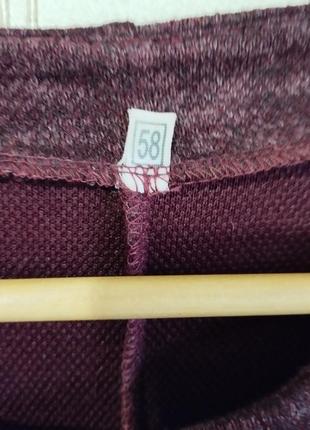 Стильное платье кокон баллон туника бочонок длинный свитер, балахон марсала бордо 7