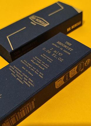 Парфум ex nihilo the hedonist extrait 2 ml (оригінал)