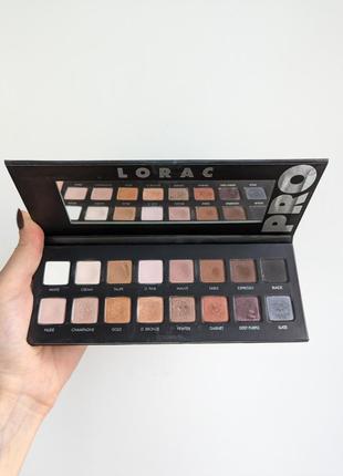 Lorac pro eyeshadow palette