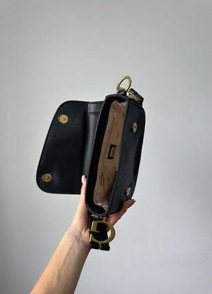 Нова сумка guess, шкіра + текстиль, еко шкіра, сумка гесс, фірмова канва, невеликого розміру3 фото