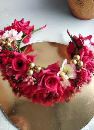 Український віночок, об'ємний "щедра осінь"