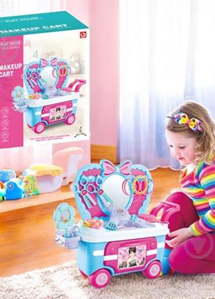 Игровой набор  mic трюмо на колёсиках с аксессуарами