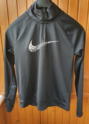 Спортивная женская кофта реглан metcon nike dri-fit
