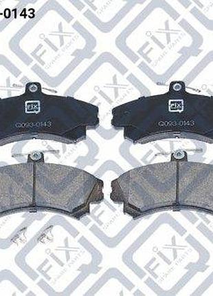 Тормозные колодки mitsubishi:carisma ,colt ,spacestar /volvo:s40 ,v40 (q0930143 q-fix)
