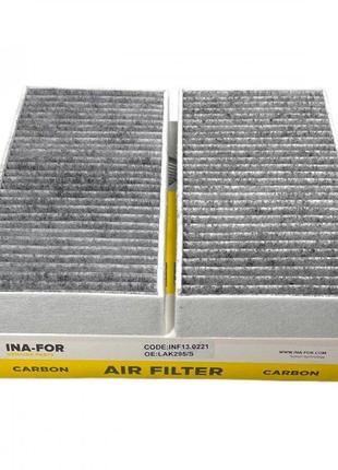 Фильтр салона угольный mercedes g w463 / gl x164 / ml w164 / r w251,v251 2005-