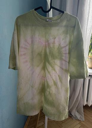Футболка zara тай дай