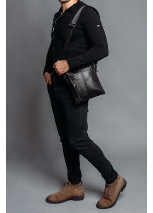 Сумка tiding bag, кожа