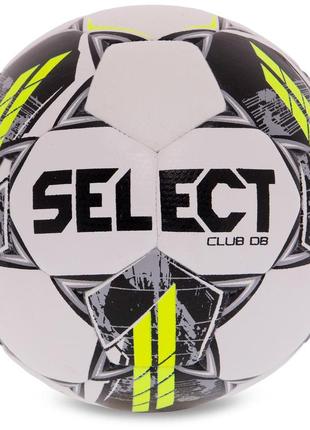 Мяч футбольный select club db fifa basic v23 №4 белый-серый