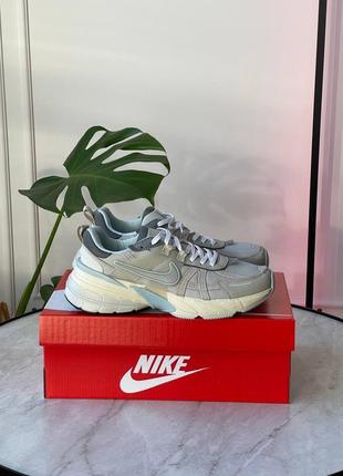 Кросівки nike v2k run light iron ore grey5 фото