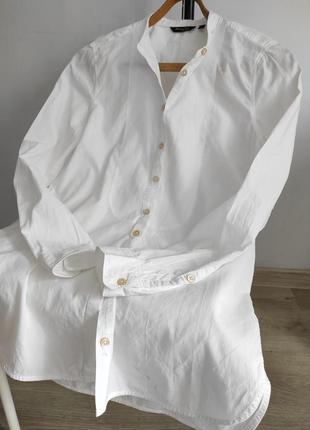 Massimo dutti біла сорочка белая рубашка