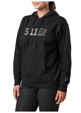 Худи женский 5.11 tactical women's topo legacy hoodie l black3 фото