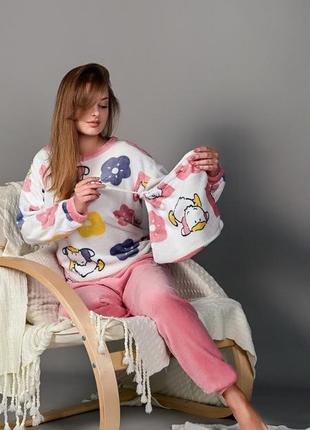 Пижама женская теплая