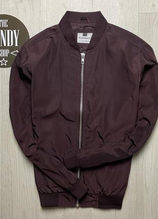 Чоловічий бомбер, вітрівка topman, розмір м-l