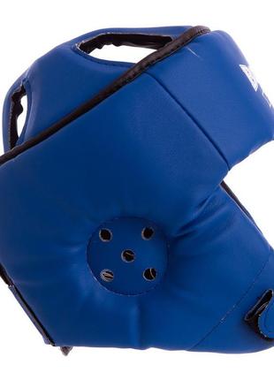 Шлем боксерский открытый с усиленной защитой макушки кожвинил boxer 2030 m-l цвета в ассортименте5 фото