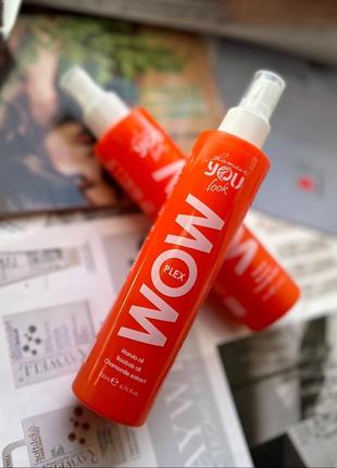 Спрей для защиты волос с формулой plex you look professional wow plex spray 200 ml