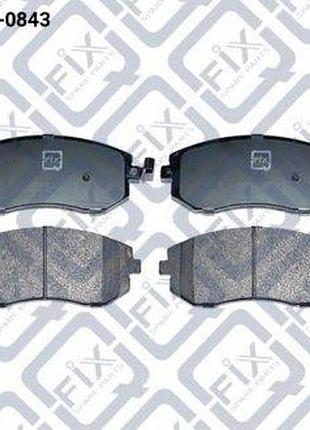 Тормозные колодки subaru:forester ,impreza ,legacy ,outback (q0930843 q-fix)