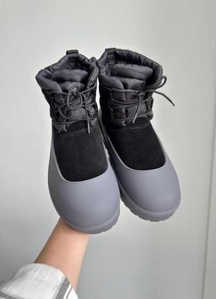 Уги угі угги уггі ugg classic mini lace-up black