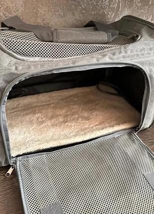 Сумка переноска для тварин собак котів