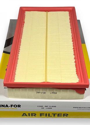 Фильтр воздушный volkswagen golf jetta skoda fabia octavia i 1996-