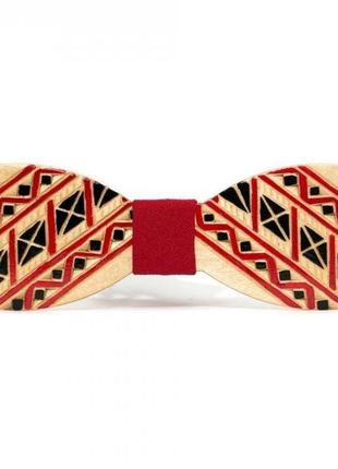 Деревянная галстук-бабочка gofin wood 11,5х4,5 см деревяный cl0083537