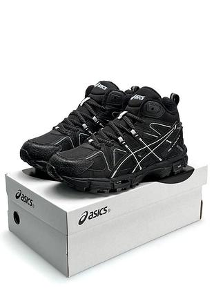 Новi черевики на хутрi asics gel kahana black