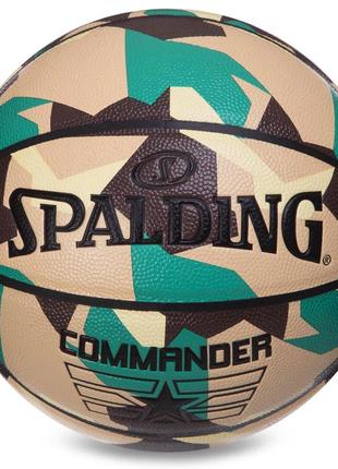 Мяч баскетбольный spalding 76937y commander №7 распятновка