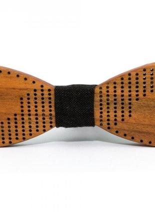 Деревянная галстук-бабочка gofin wood 11,5х5 см деревяный cl0083510