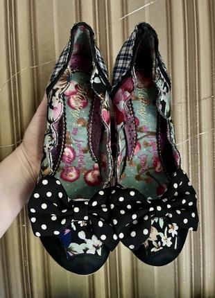 Фирменные эксклюзивные сказочные туфли от английского бренда irregular choice