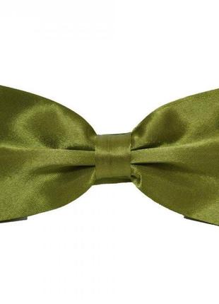 Мужской галстук бабочка handmade 6,5х12,5 см хаки cl0084466