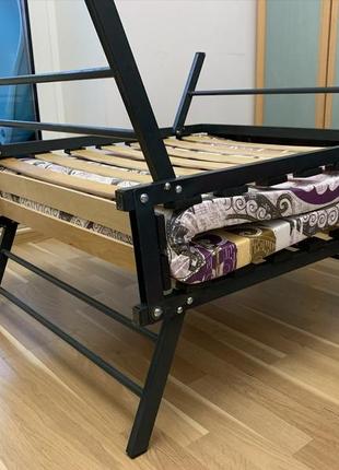 Розкладачка розкладушка розкладне ліжко діана з матрацом