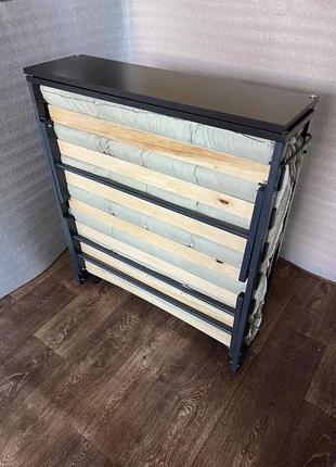 Розкладачка розкладушка розкладне ліжко діана з матрацом