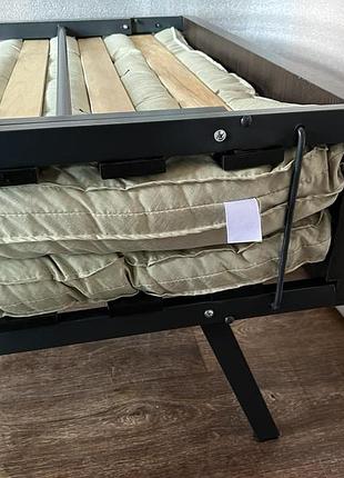 Розкладачка розкладушка розкладне ліжко діана з матрацом