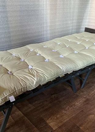Розкладачка розкладушка розкладне ліжко діана з матрацом