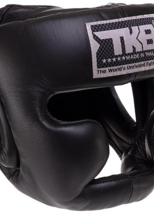 Шолом боксерський у мексиканському стилі шкіряний top king full coverage tkhgfc-ev s-xl кольору в асортименті