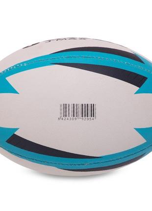 Мяч для регби joma j-max 400680-209 №3 белый-желтый-синий5 фото