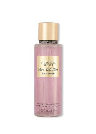 Обновленный дизайн  2024. шиммерный спрей для тела victoria's secret pure seduction (сша)