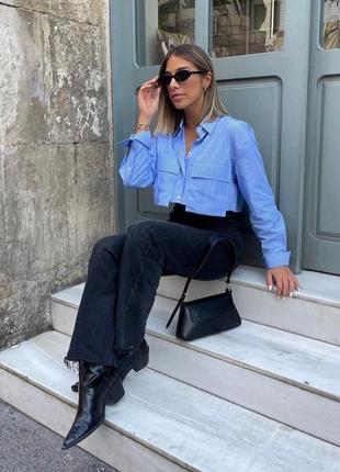Сорочка zara рубашка